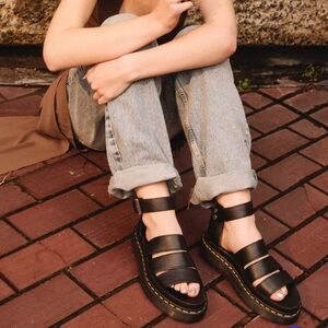 SOLD - Clarissa II Dr Marten Platform Sandals - Like New!